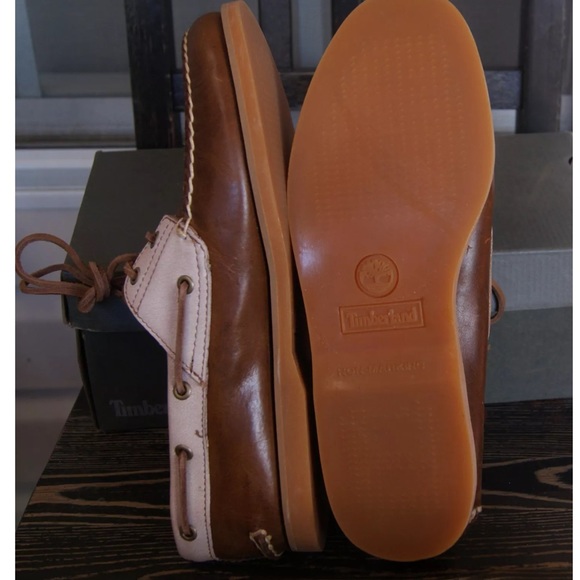 Men’s CUSTOM Timberland Classic Boat LOAFER 2eye Brown